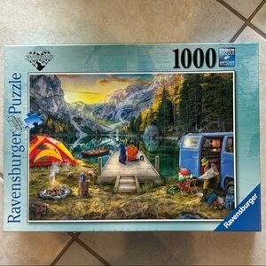 Ravensburger Puzzle - Calm Campsite, Great Outdoor Series, 1000 pieces